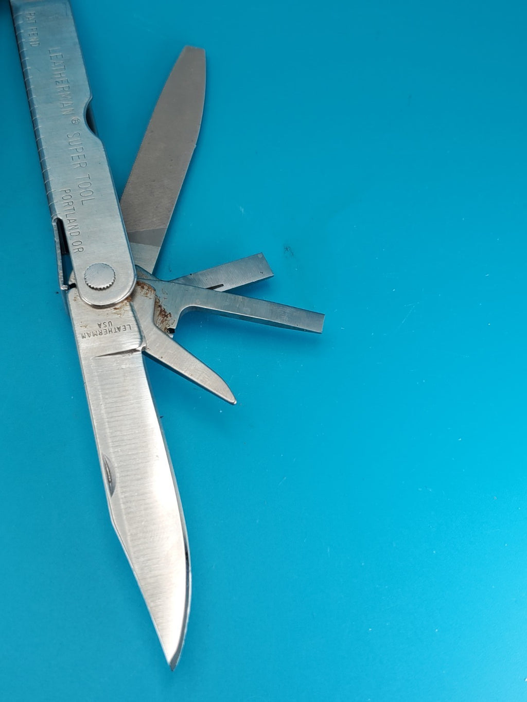 LEATHERMAN Super TOOL Multi Function Tool PLIERS, Stainless! 09/95 DATE