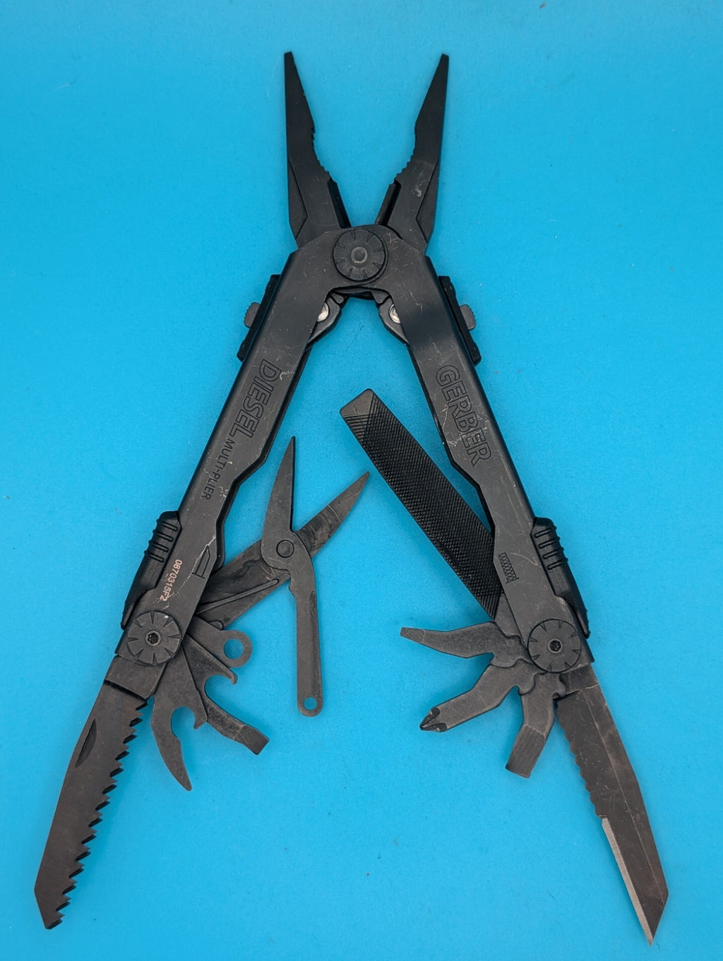 Gerber Diesel Multi Plier Multi-Tool! BLACK! WITH SHEATH!