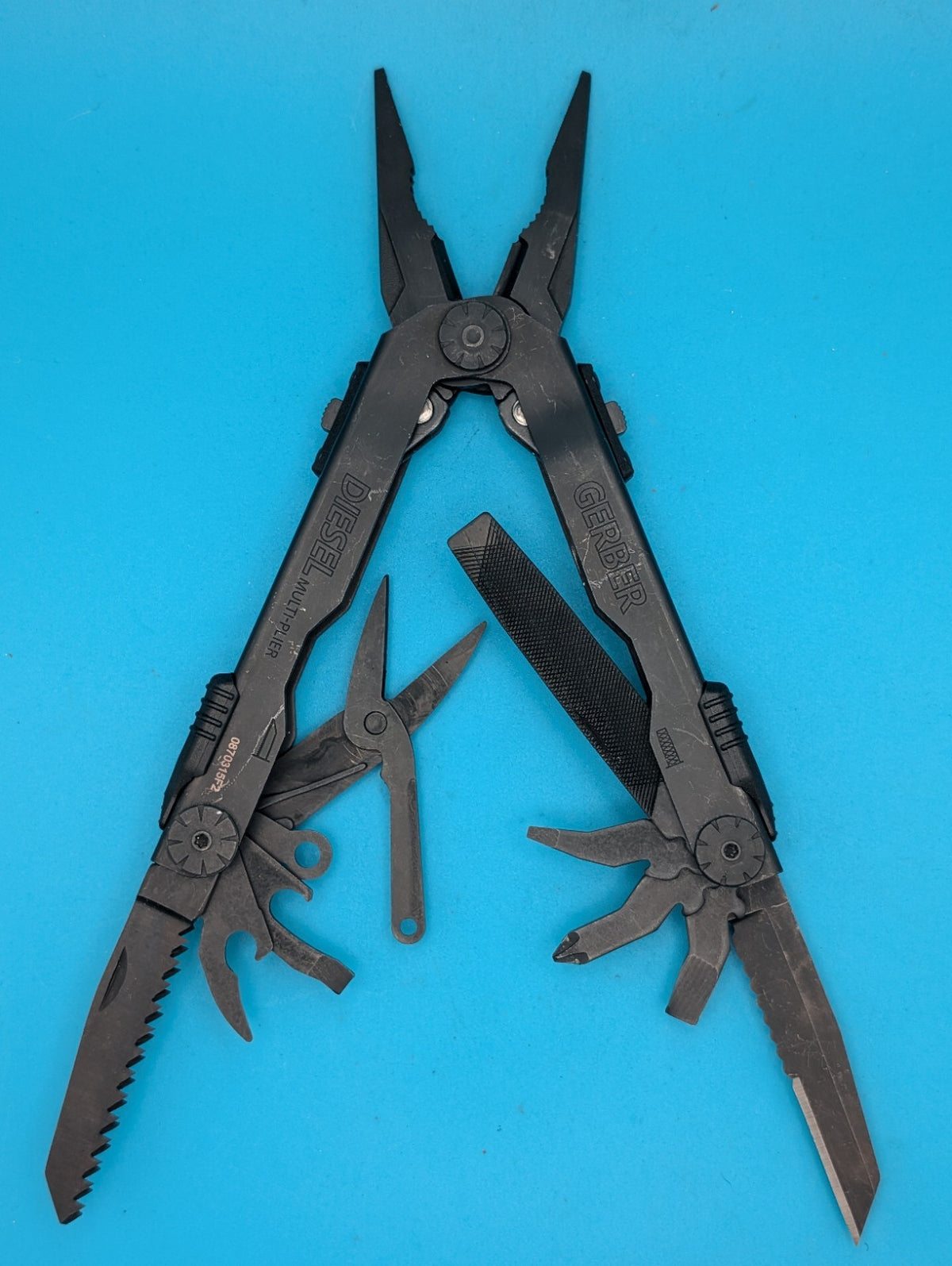 Gerber Diesel Multi Plier Multi-Tool! BLACK! WITH SHEATH!