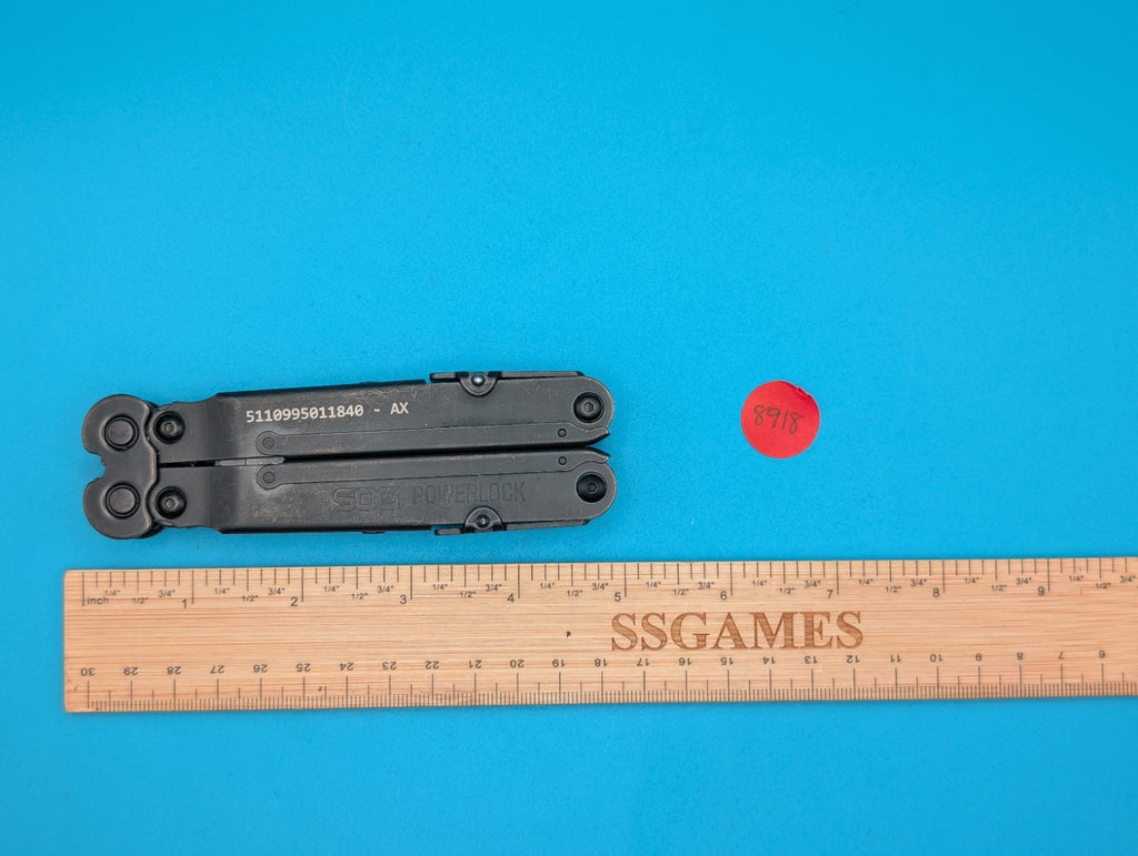 SOG PowerLock Multi Tool! WITH SHEATH! BLACK!