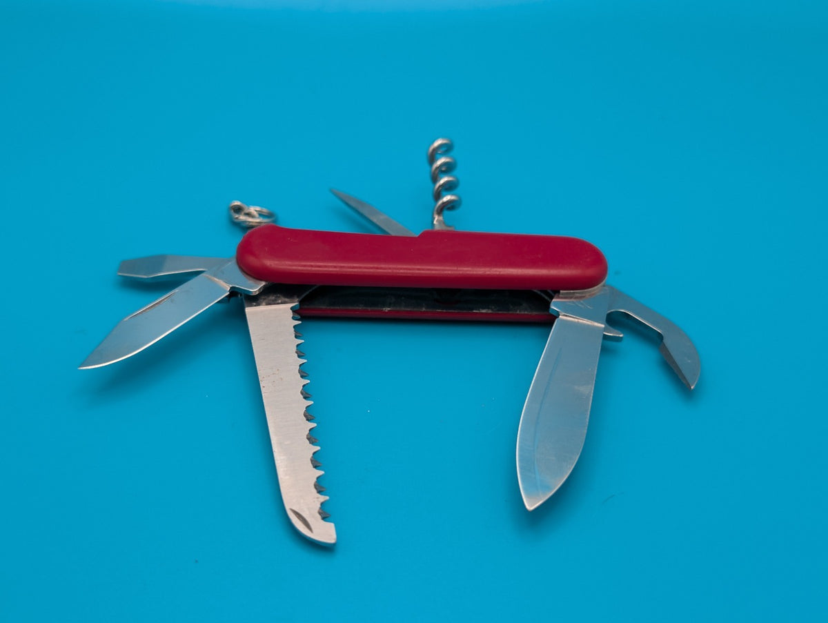 Wenger Alpine Backpacker Swiss Army Knife Multi Tool!