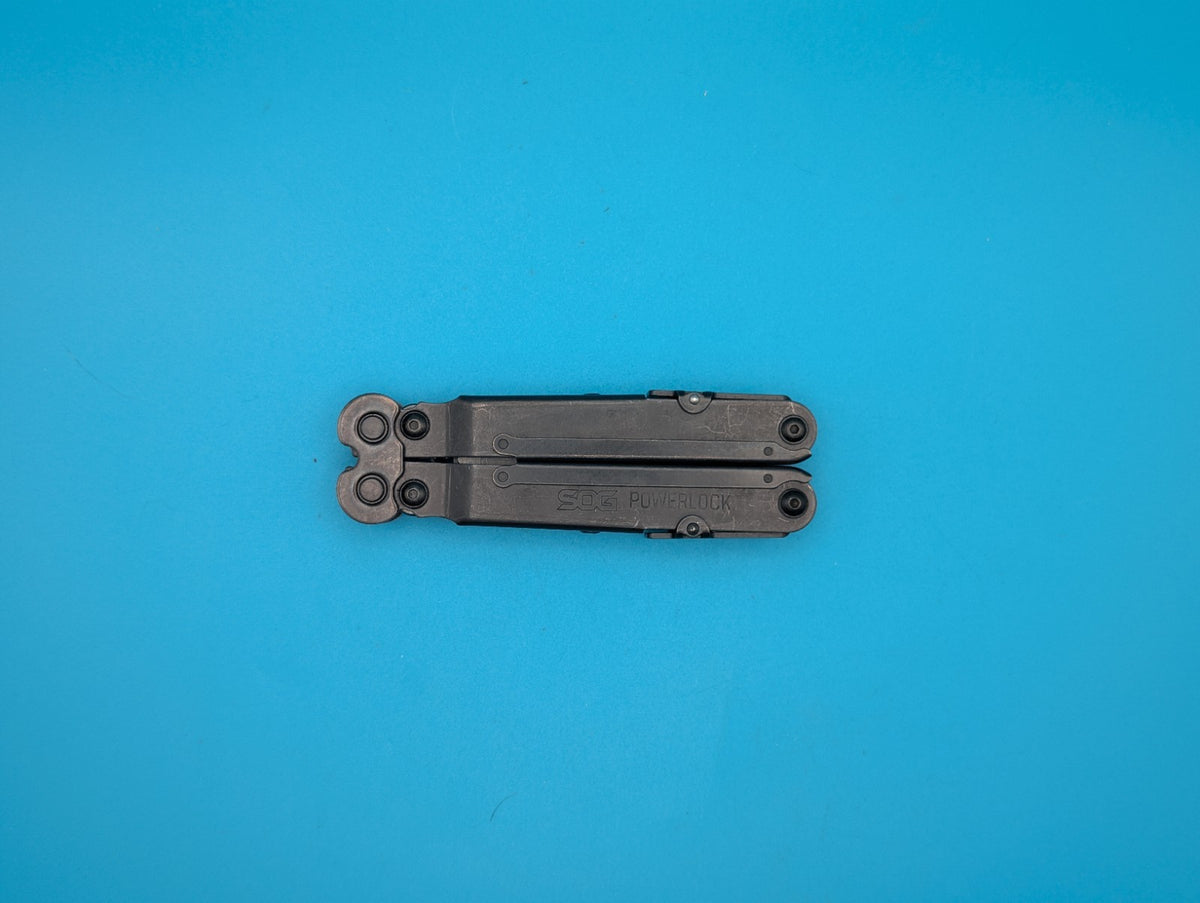 SOG PowerLock Multi Tool! WITH SHEATH! BLACK!!!