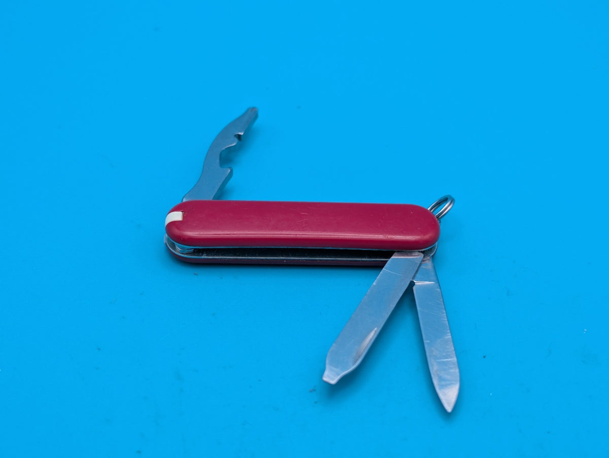 Victorinox Rally Red Swiss Army Knife Multi Tool! 58mm