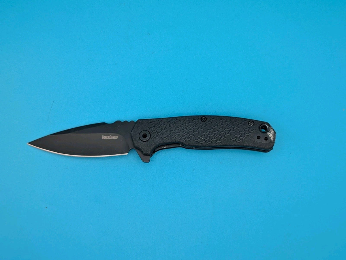 Kershaw Knives Conduit Liner Lock 1407 Black GFN Stainless Pocket Knife!