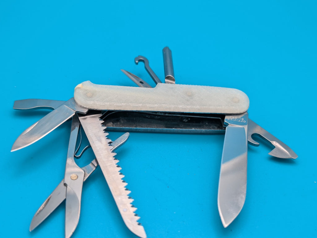 Custom Victorinox Fieldmaster Glow in the Dark Swiss Army Knife Multi Tool!