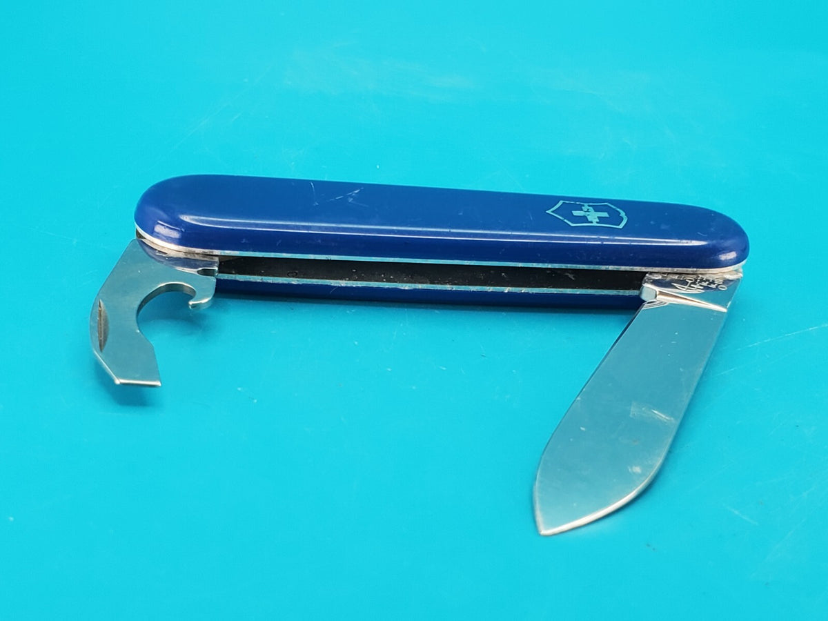 Victorinox Economy Bantam Blue Swiss Army Knife Multi Tool!
