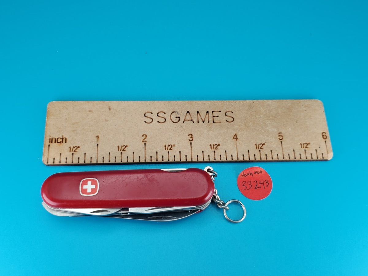 Wenger Handyman Red Swiss Army Knife Multi Tool!