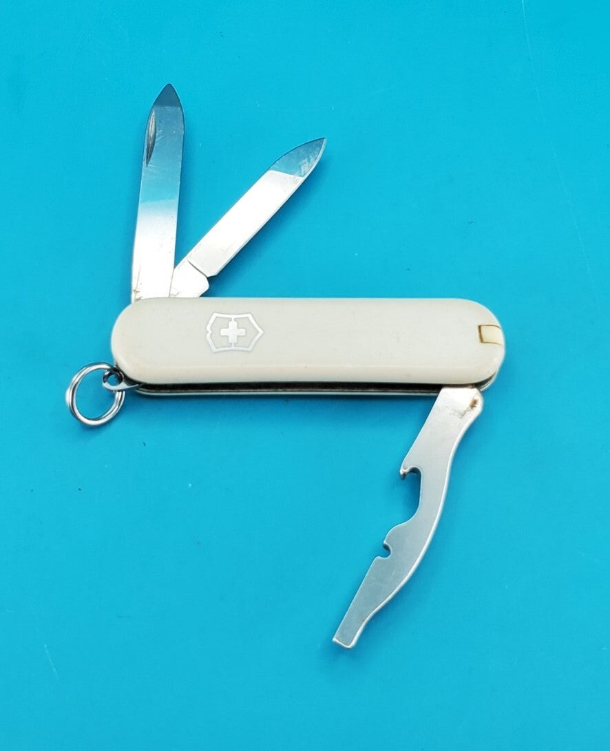 Victorinox ROVER Swiss Army Knife Multi Tool! White! *PEPCID*