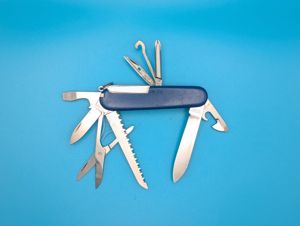 Victorinox Fieldmaster Cub Scouts BSA Blue Swiss Army Knife Multi Tool!
