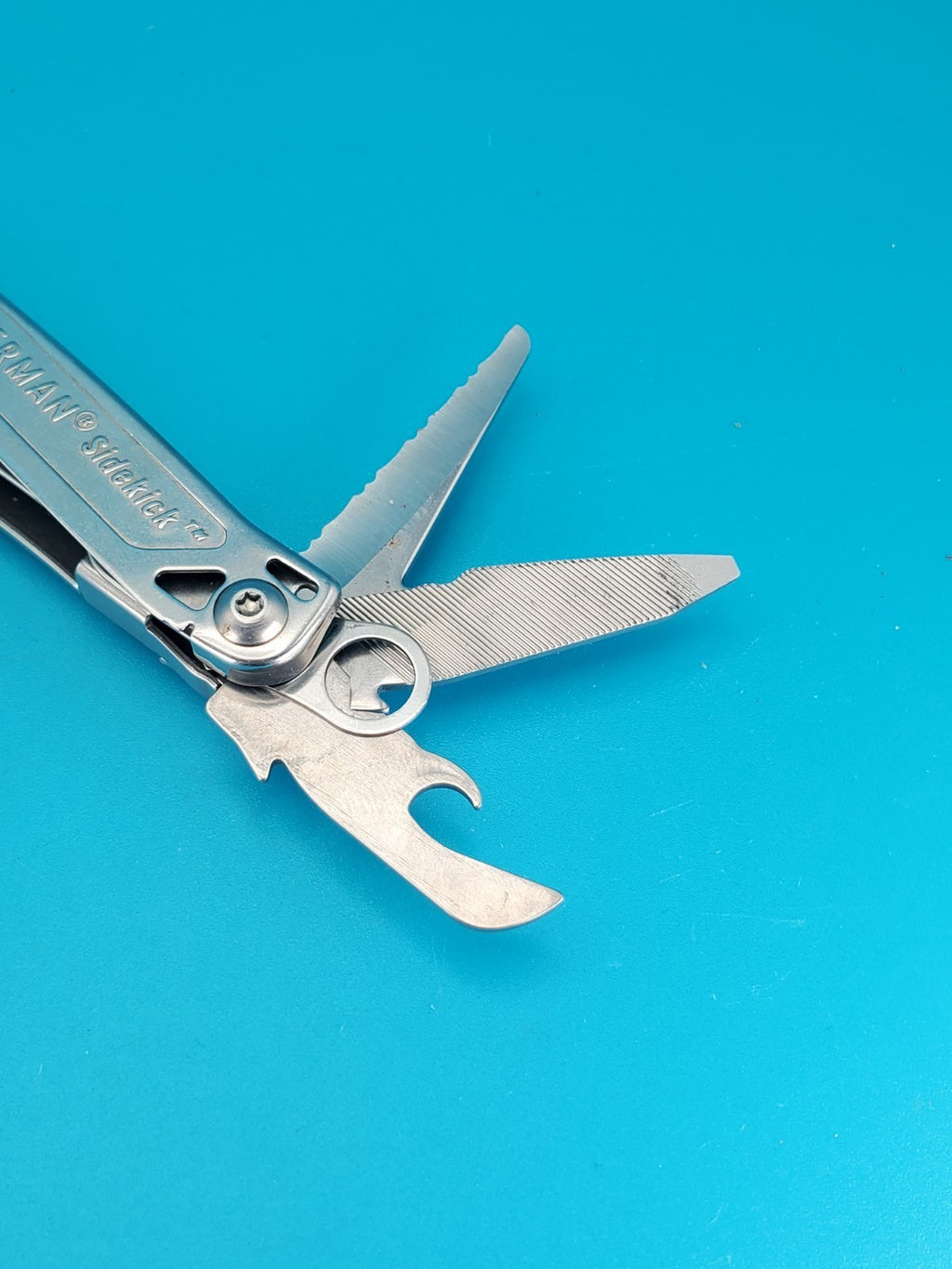 Leatherman Sidekick Multi-Tool, Knife, Pliers, Saw, Stainless! With Sheath!