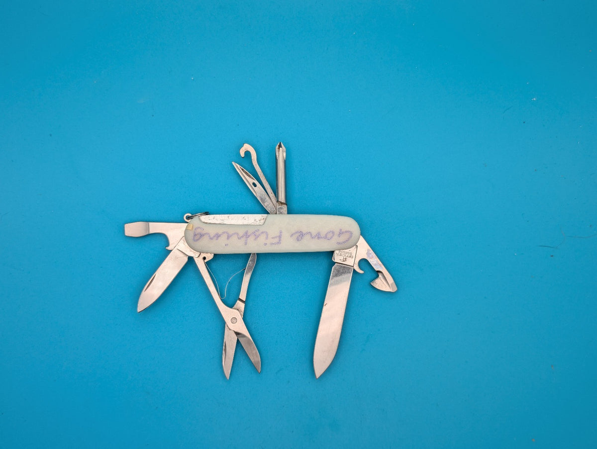 Victorinox Super Tinker Swiss Army Knife! Custom Glow in the Dark!