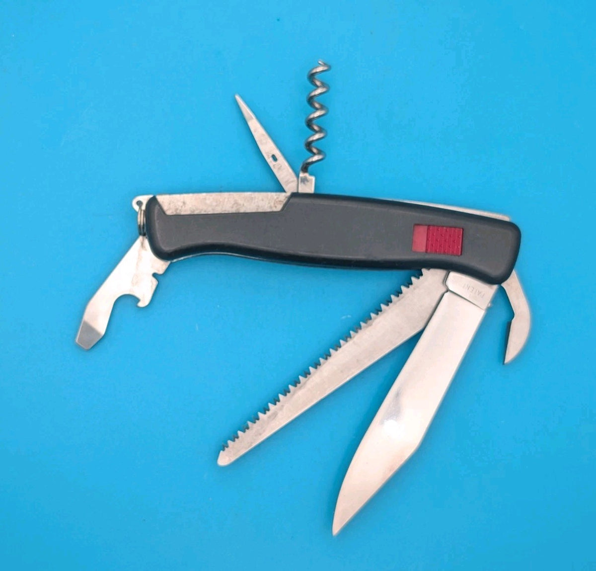 Vintage Wenger Ranger 155 Swiss Army Knife Multi Tool! 130mm