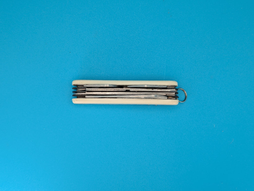 Vintage 200th Anniversary American International Mint Pocket Knife Multi Tool!