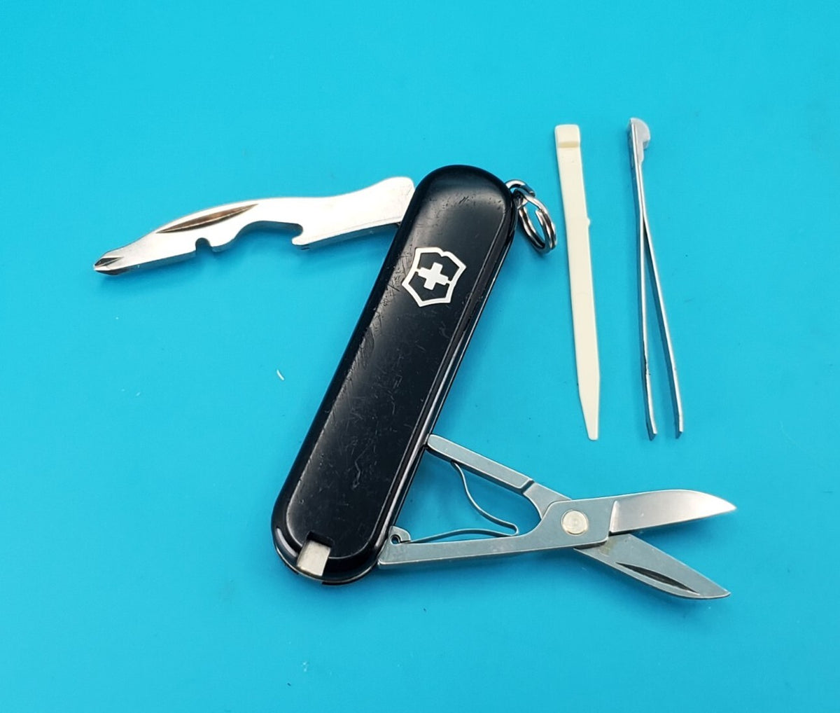 Victorinox Bladeless Black Swiss Army Knife Multi Tool! RARE! DB&A