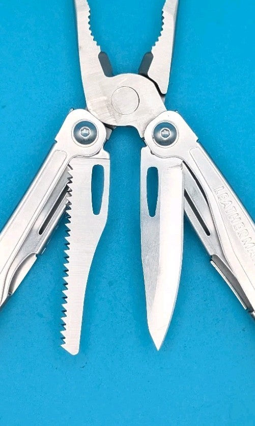 Leatherman Sidekick Multi-Tool, Knife, Pliers, Saw, Stainless!
