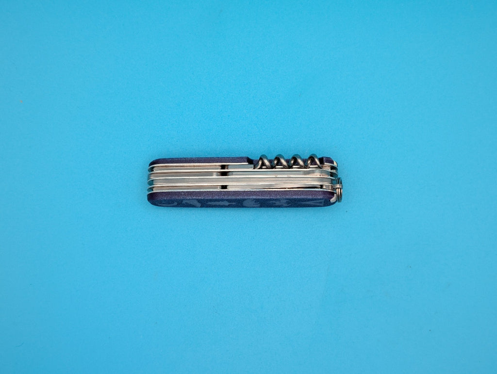 CUSTOM VICTORINOX EXPLORER GLOW IN THE DARK SWISS ARMY KNIFE MULTI TOOL! 91mm
