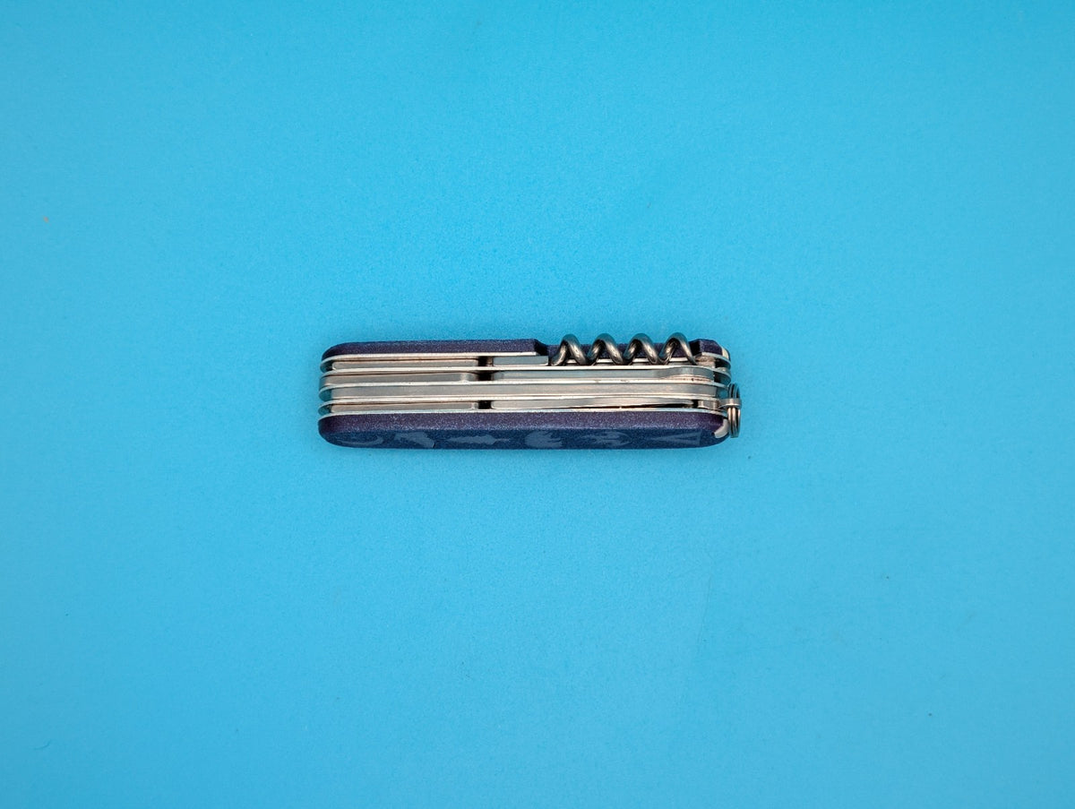 CUSTOM VICTORINOX EXPLORER GLOW IN THE DARK SWISS ARMY KNIFE MULTI TOOL! 91mm