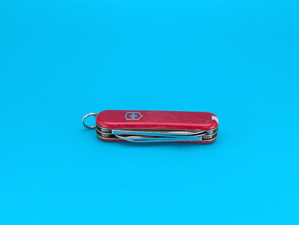 Victorinox Original MiniChamp Swiss Army Knife Multi Tool! RED!