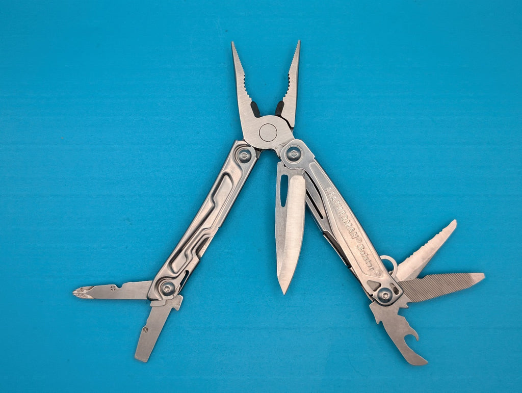 Leatherman Bolster 13 Tool Stainless Steel Multi-Tool! With Sheath! *AD&C*