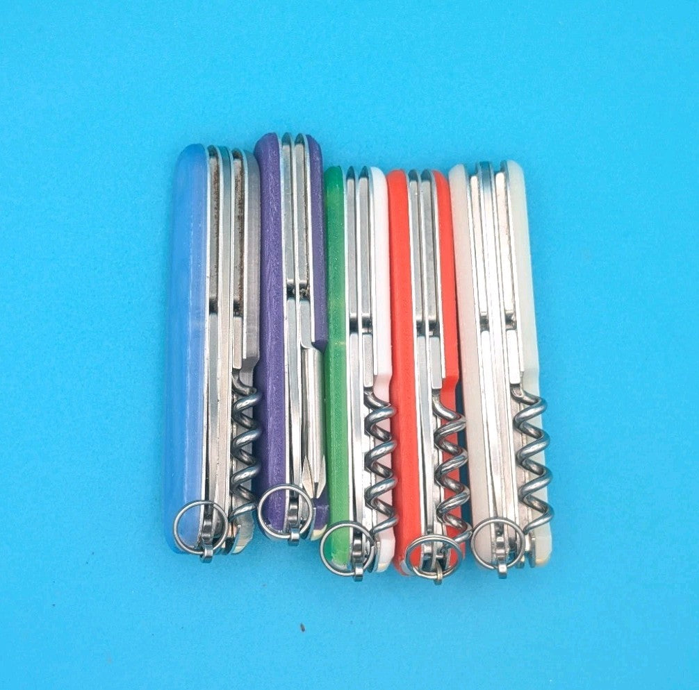 Custom Victorinox Glow in the Dark Swiss Army Knife Multi Tool! LOT OF 5!