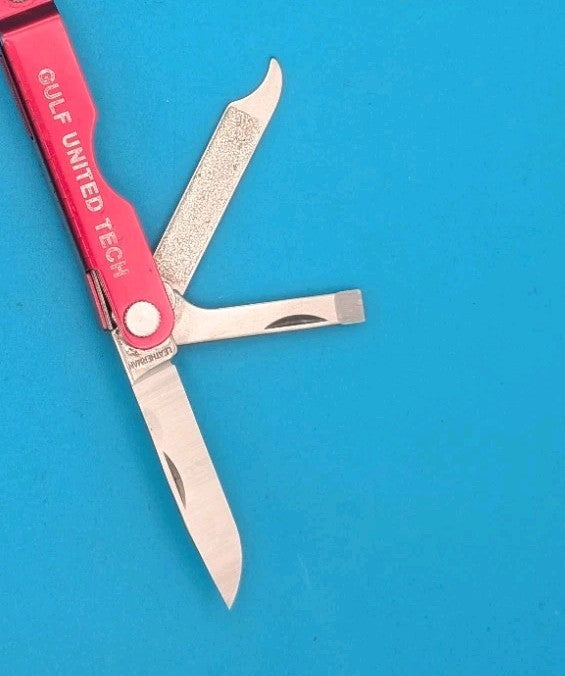 Leatherman Micra Multi-Tool, Knife, Scissors, Key Ring, Red! *GULF UNITED TECH*