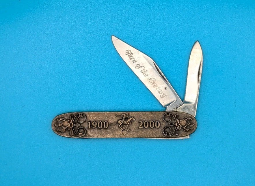 VINTAGE WINCHESTER TRADEMARK JACK KNIFE 1900-2000 TURN OF THE CENTURY!