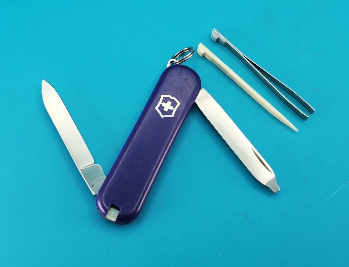 Victorinox Escort Purple Swiss Army Knife 58mm Multi Tool! NEXIUM