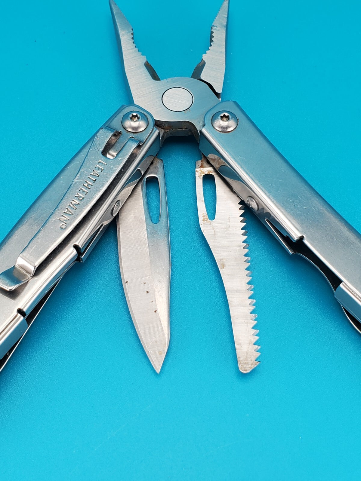Leatherman Sidekick Multi-Tool, Knife, Pliers, Saw, Stainless!