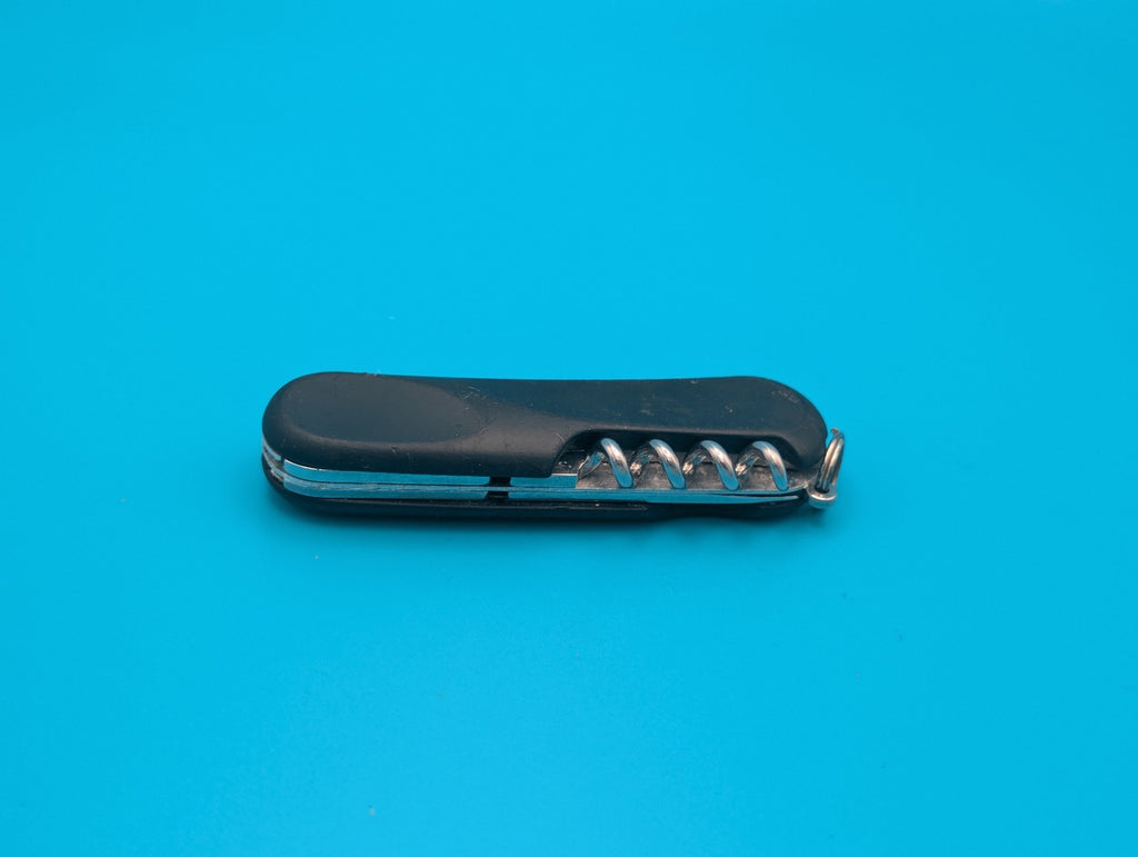 Wenger Taschenmesser Evolution 10 Soft Touch Black Swiss Army Knife!