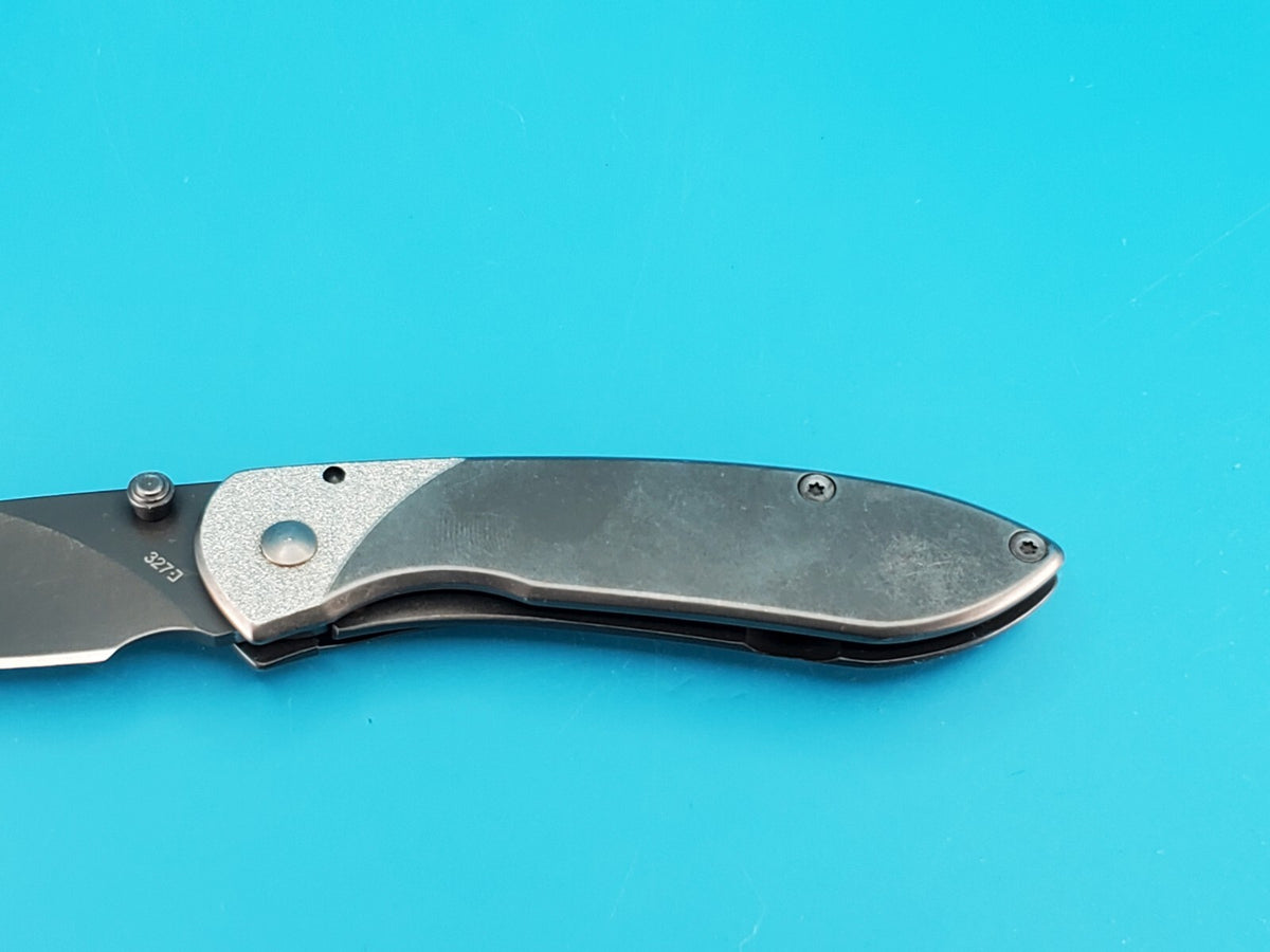 Buck Knives 327 Nobleman-Stainless Folding Pocket Knife!