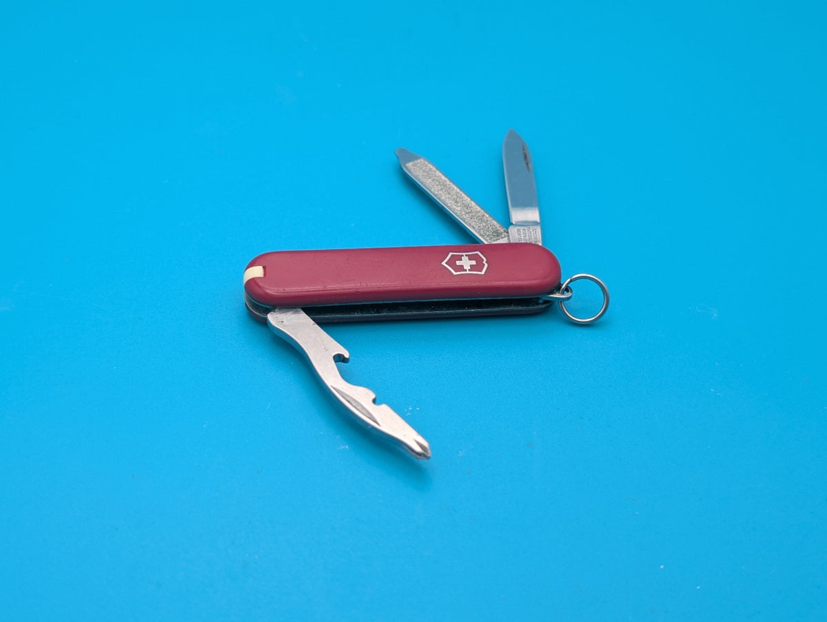 Victorinox Rally Red Swiss Army Knife Multi Tool! 58mm