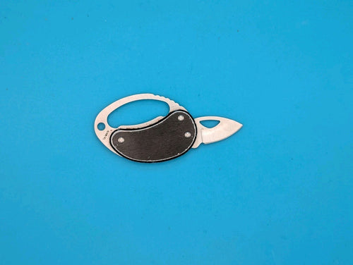 Buck 759 Black Folding Pocket Knife & Bottle Opener, 2005 Date, Taiwan