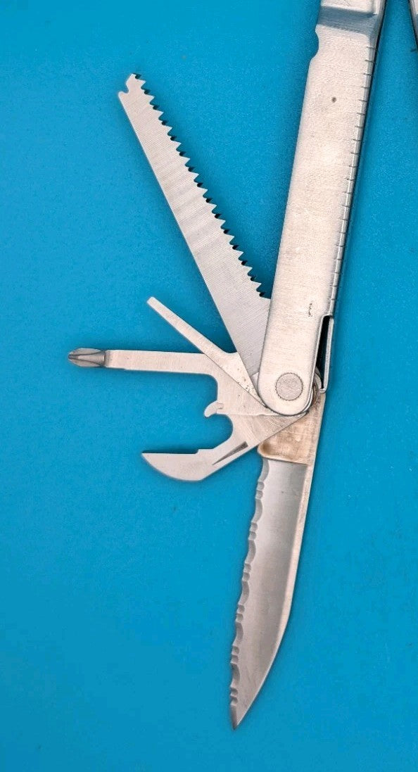 Leatherman Super Tool Multi Function Tool Pliers, Stainless, 05/98 Date