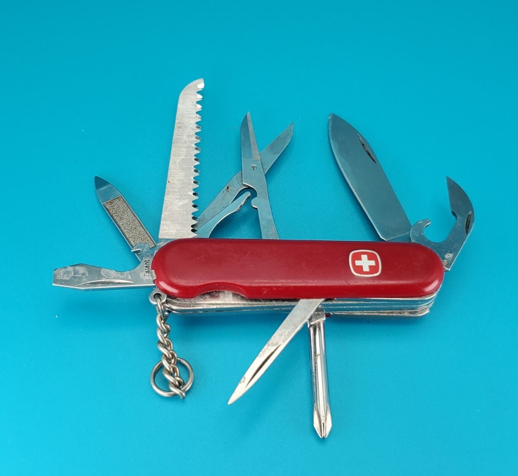 Wenger Handyman Red Swiss Army Knife Multi Tool!