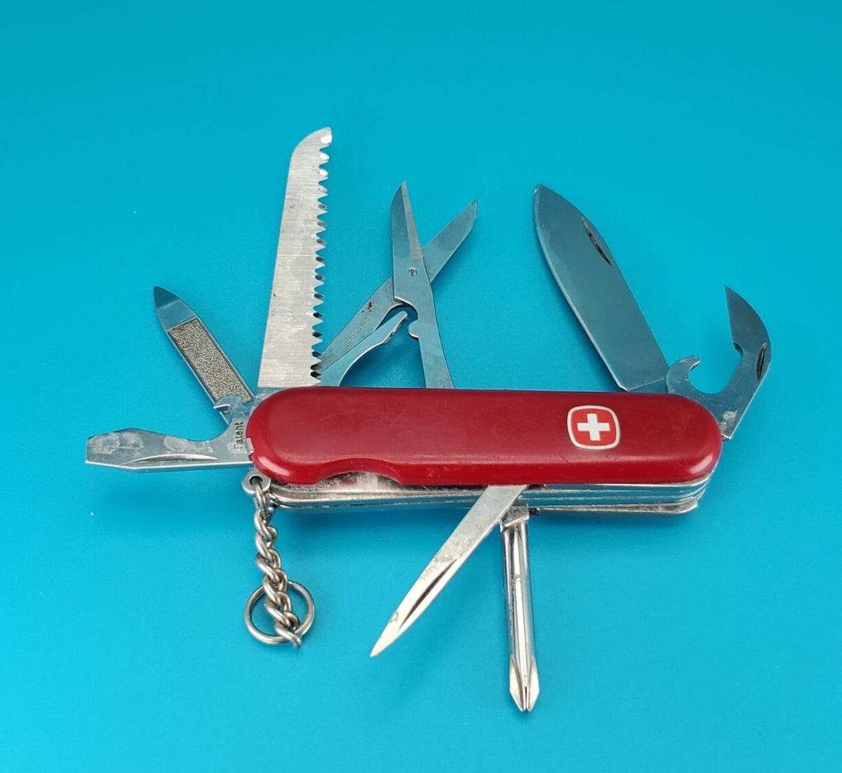 Wenger Handyman Red Swiss Army Knife Multi Tool!