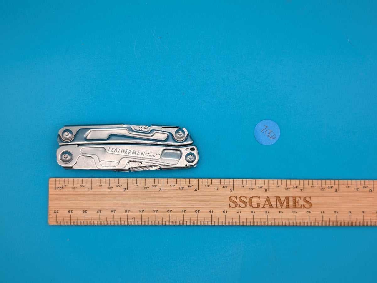 Leatherman Rev 3.8" Multi-Tool, Stainless!