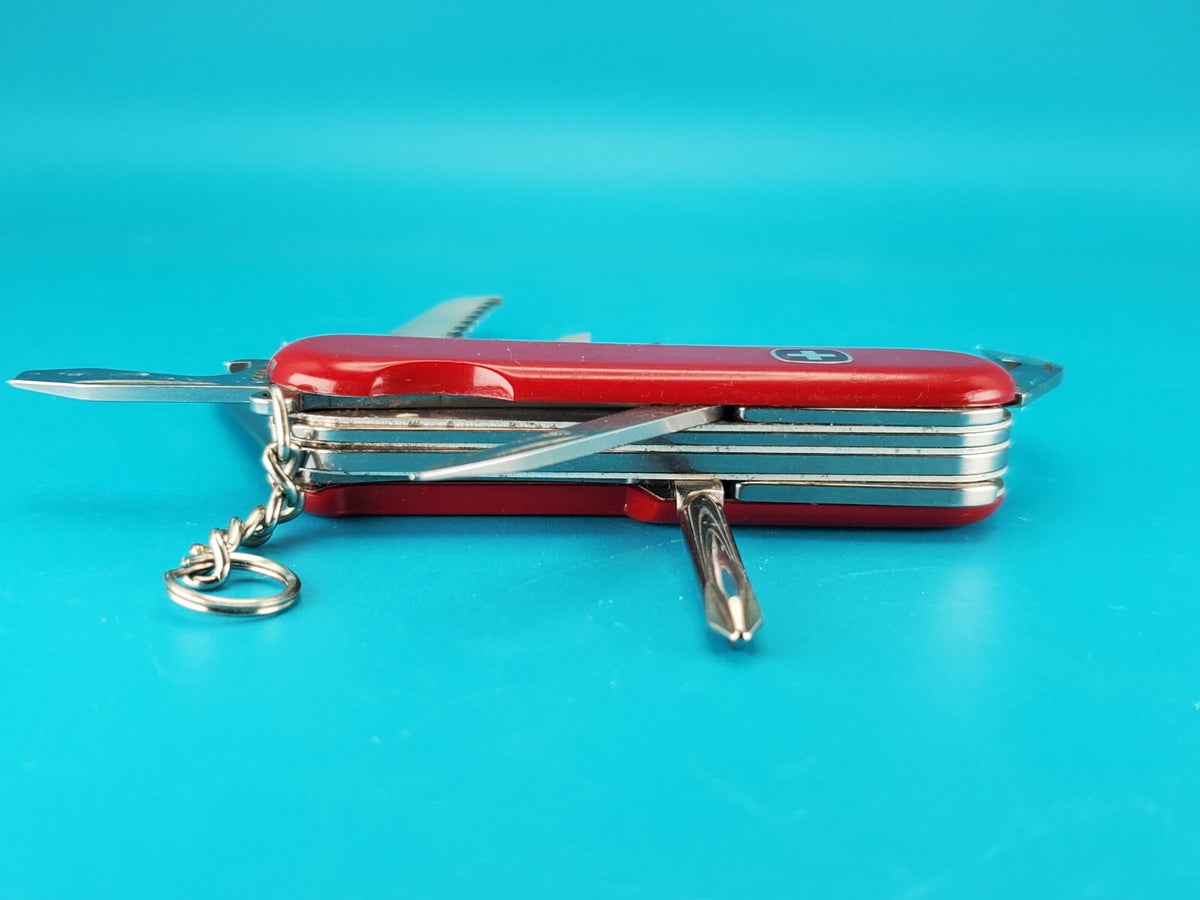 Wenger Handyman Red Swiss Army Knife Multi Tool! *MORGAN STANLEY FUNDS*
