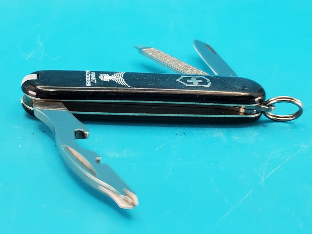 Victorinox Rally BLACK & BLUE Swiss Army Knife Multi Tool! PROJECT PEACEKEEPER