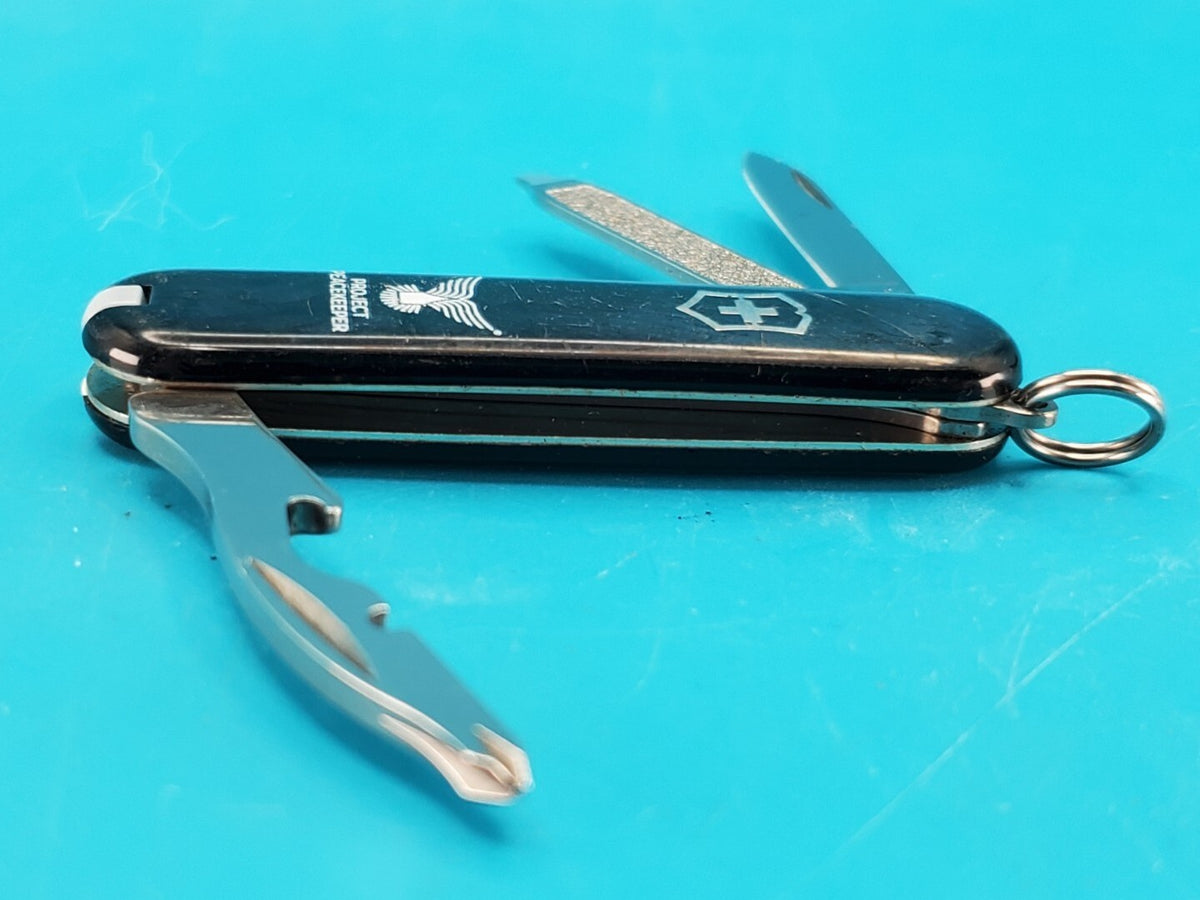 Victorinox Rally BLACK & BLUE Swiss Army Knife Multi Tool! PROJECT PEACEKEEPER