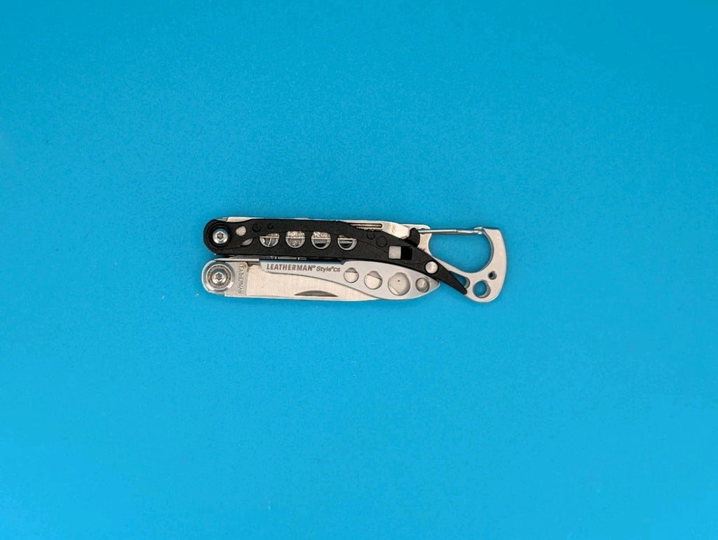 Leatherman Style CS Black Multi-Tool! FAST SHIPPING! *MISSING TWEEZERS*