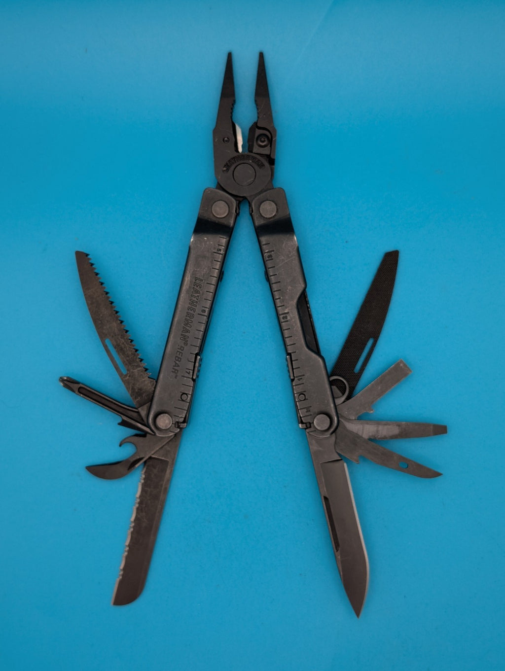 Leatherman Rebar Multi-Tool! Free Shipping! BLACK OXIDE!