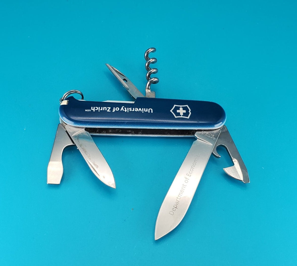 Victorinox Spartan Swiss Army Knife Multi Tool! FAST SHIPPING! UNIVERSITY ZURICH
