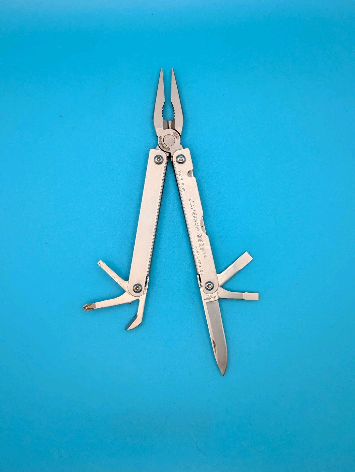 Leatherman SideClip Multi-Tool! With Sheath! 01/98 DATE STAMP! RARE!