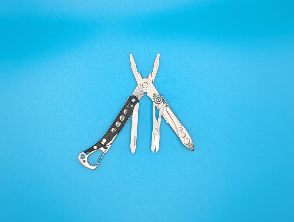 Leatherman "Style PS" Stainless Steel Multi Tool! BLACK! BROKEN SCISSORS SPRING