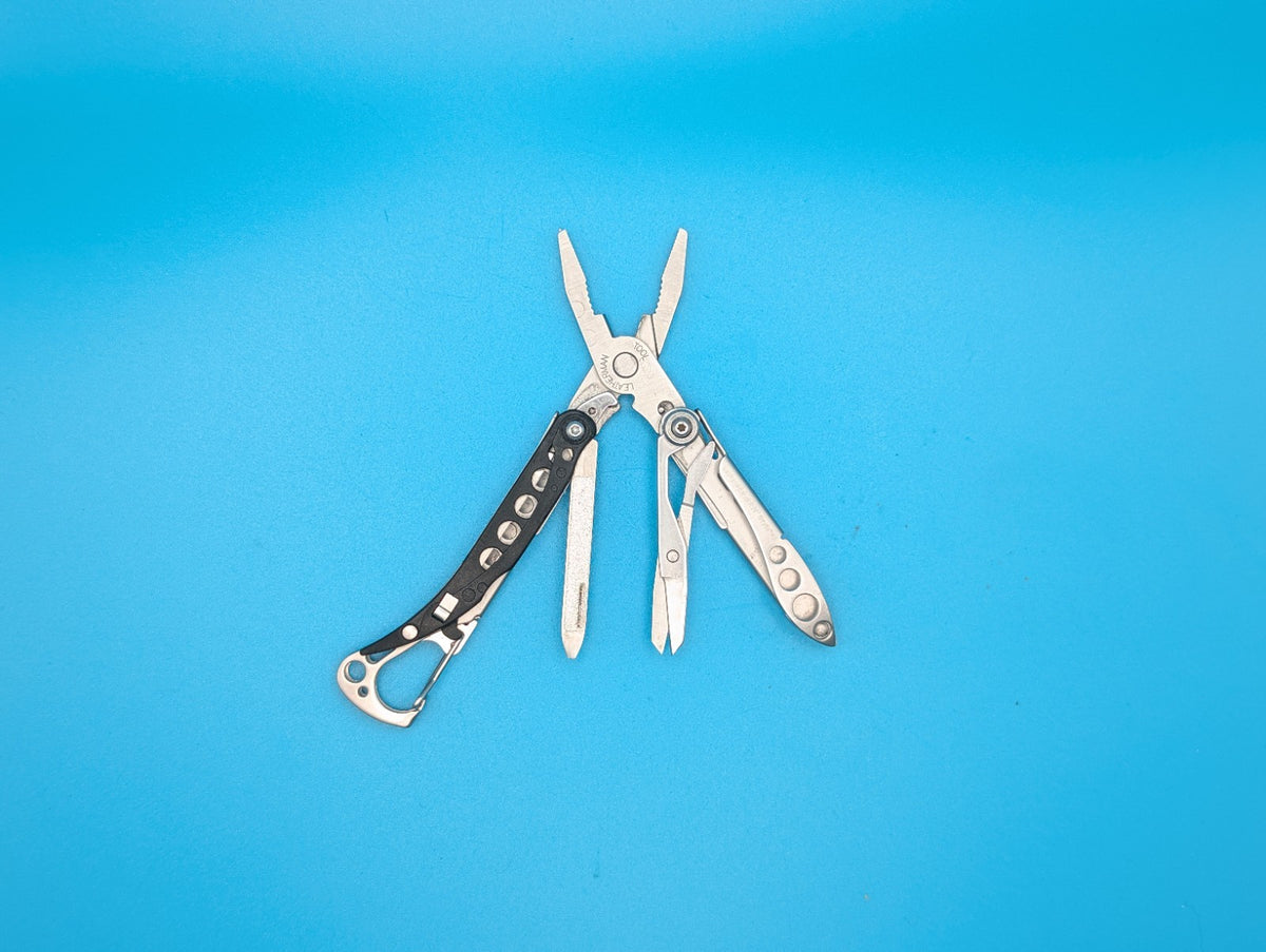 Leatherman "Style PS" Stainless Steel Multi Tool! BLACK! BROKEN SCISSORS SPRING