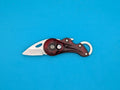 Vintage Buck 756 Transport Keychain Folding Knife Bottle Opener Red Handle! 2007