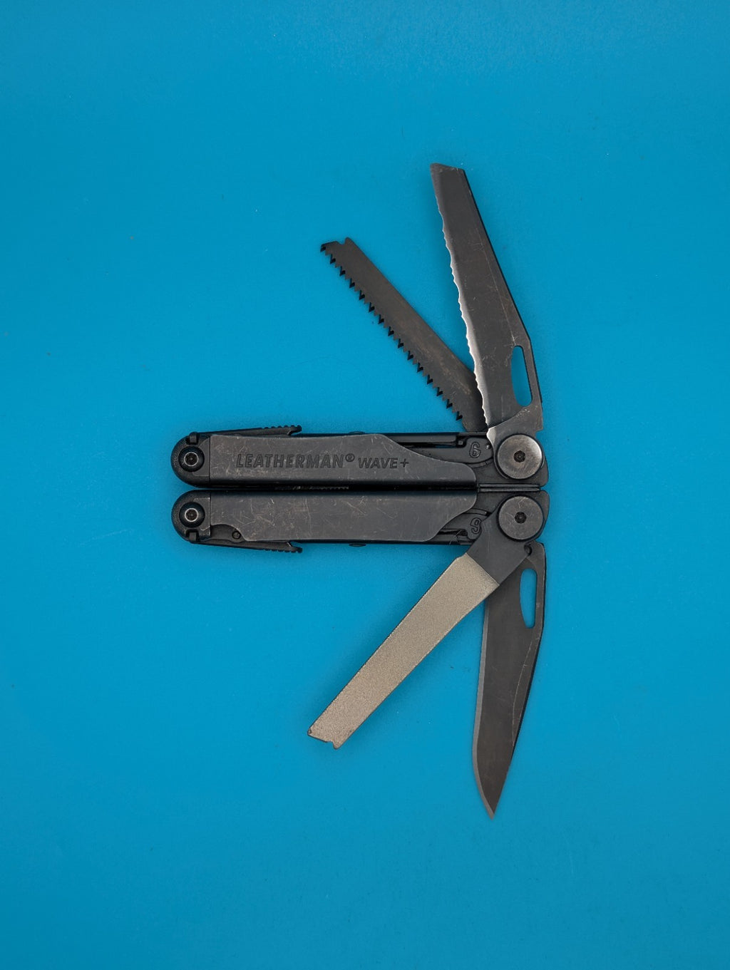 Leatherman Wave Plus + Multi-Tool! FAST SHIPPING! BLACK OXIDE!