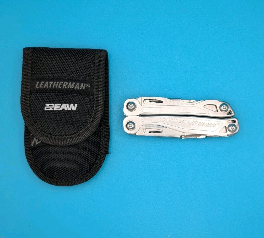 Leatherman Sidekick Multi-Tool, Knife, Pliers, Saw, Stainless! With Sheath!