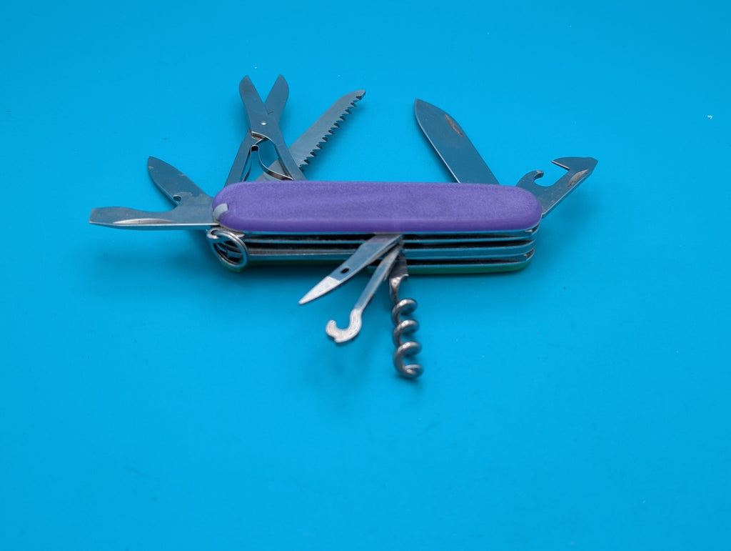 Custom Victorinox Huntsman Glow in the Dark Swiss Army Knife Multi Tool!