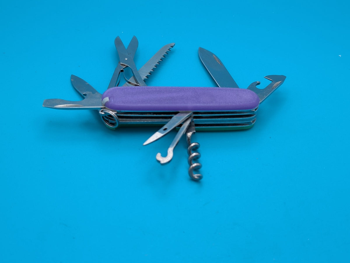 Custom Victorinox Huntsman Glow in the Dark Swiss Army Knife Multi Tool!